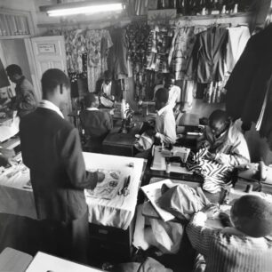 Tailor shop Nairobi 1994