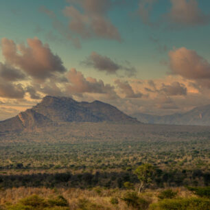 Tsavo West sun set