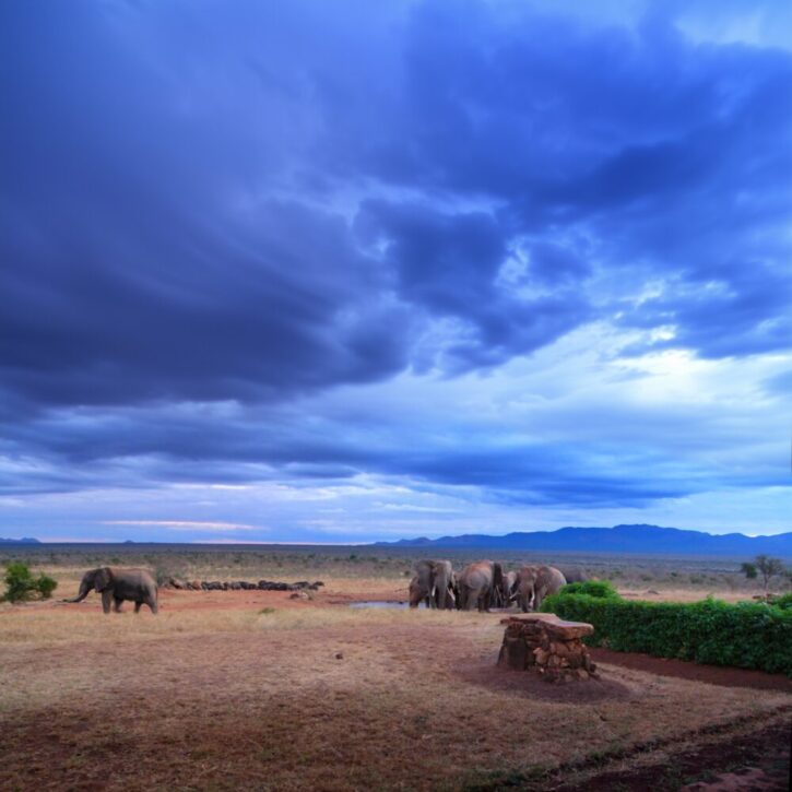 Kamboyo Guest House boasts arguably one of the best vistas in Tsavo West