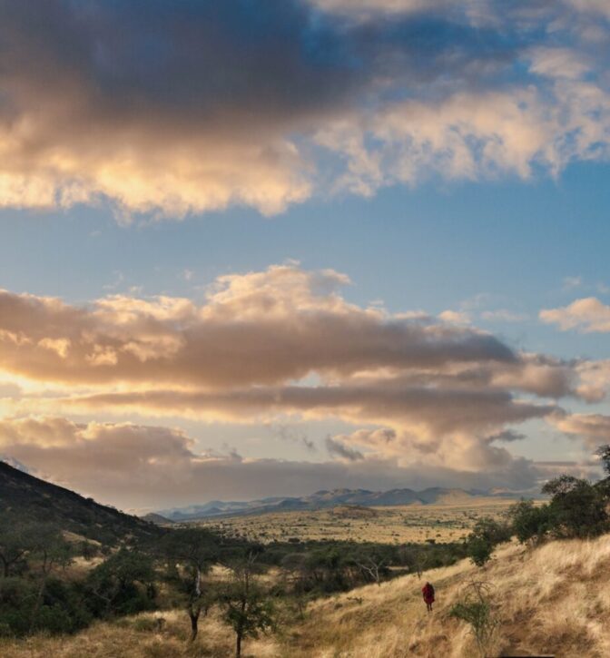 Chyulu Hills is a mountain range in adjacent to the Tsavo West Park