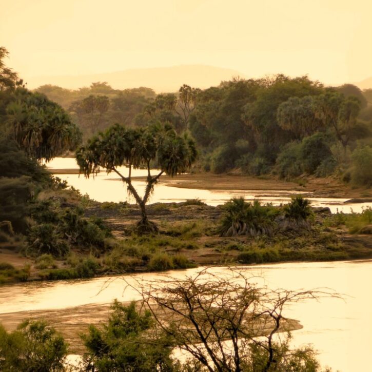 The Galana river